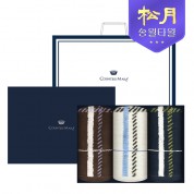 [송월타올] 카운테스마라 체크 40 200g 3P 타올 세트