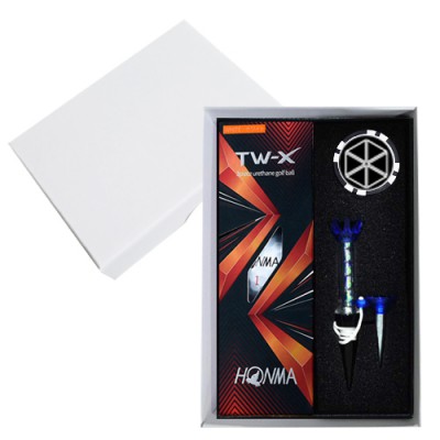 혼마 3피스 TW 3구 볼마커칩 자석티 고급 싸바리케이스