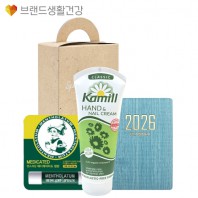 브생건 플래너세트 7호(미니 다이어리+카밀 핸드크림100ml+멘소래담 메디케이티드 립밤)