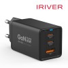 아이리버 IHA-P65ACC 65W 3포트 초고속 가정용 충전기(CtoC케이블포함)