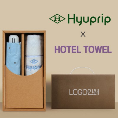 협립 5단 눈꽃 암막 우양산 +협립눈꽃타월-세트