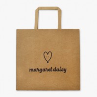 종이 쇼핑백｜크라프트｜사이즈(프리)｜실크인쇄｜MF1016