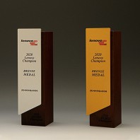 퇴직 감사 송공 원목 기념패 E5144