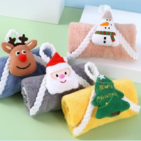 클스 고리수건 크리스마스선물 캐릭터 핸드타올 Y2556