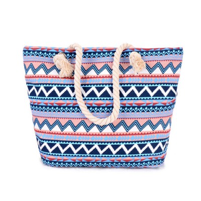 제이탑 패턴 포인트 다용도 에코백