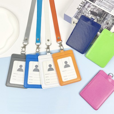 로페리아 행사 세미나 가죽 칼라 목걸이 ID카드집(0215637)