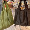 347_2개 재사용 가능한 접이식 쇼핑 토트백