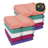 송월 베이직 에스닉 세면타월 140g