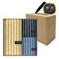 [송월] 스트라이프44 1장+스트라이프34 핸드타올 2장(3매세트)