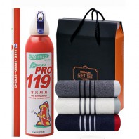 비상용소화기+송월 타올 수건 선물세트
