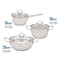 에브리빙 16/18/ 24CM (편수,전골)냄비
