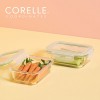 코렐_코디네이츠 브리즈 유리밀폐용기 직사각 2종