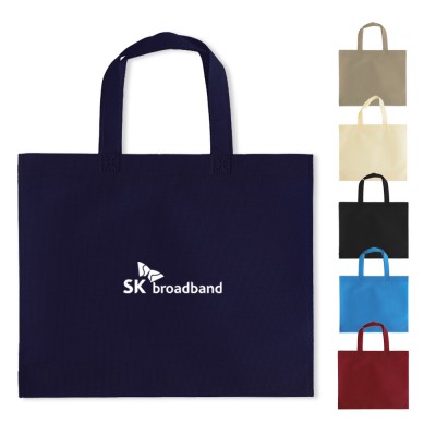 부직포가방 스탠드 가로형 W1 350x300x80 // 로고인쇄