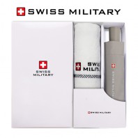 스위스밀리터리 친환경 3단수동 우산+160g면사타올 세트