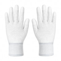 화이트 나일론 PU 탑 코팅 장갑(국산)