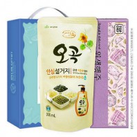 오곡안심설거지 빨아쓰는위생행주 2종세트