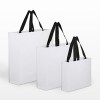 타포린가방 종이 화이트 (소,중,대)
