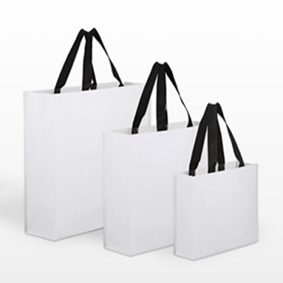 타포린가방 종이 화이트 (소,중,대)