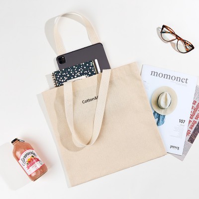 [국내제작] 코튼앤코 커스텀 일상형 에코백(36x36)