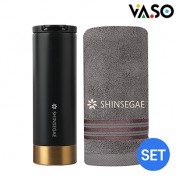 [바쏘] 쉐리프 텀블러 + 타올세트