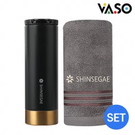 [바쏘] 쉐리프 텀블러 + 타올세트