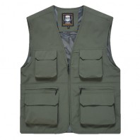 제이엘 캐주얼 멀티 포켓 낚시 작업용 조끼