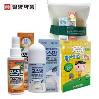 여름 모기퇴치 여행용 3종 파우치세트