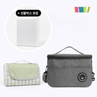 (너랑나랑 피크닉 매트+피크닉사각보냉백S)세트 / 돗자리세트