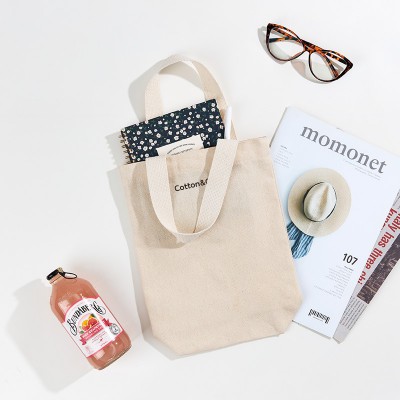 [국내제작] 코튼앤코 커스텀 세로형 에코백(23x30x8)