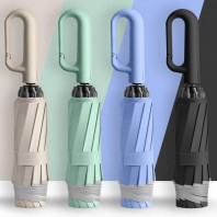 버브 3BU-02 10K 암막 버클형 거꾸로 3단 완전자동우산