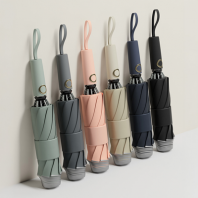 에디토 거꾸로 3세대 3단 완전자동 양우산[간편한지퍼파우치제공][케이스입곽]