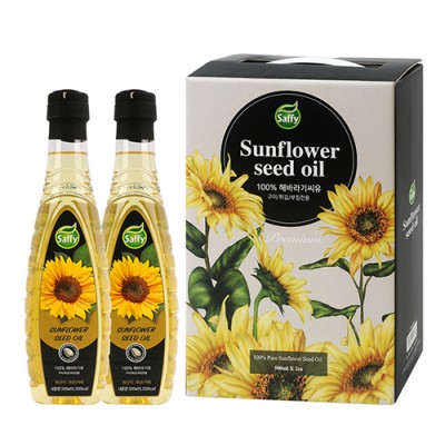 261 프리미엄 해바라기씨유 500ml(x2P) 두병세트