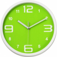 JS-3016 칼라벽시계(무소음)연두