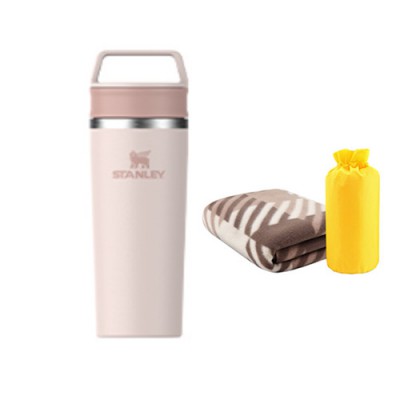 JE 담요+스탠리 카페투고 트래블머그 473ml