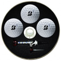 NEW 브리지스톤 투어 B X 원형 3구 볼마커 자석티세트