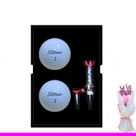 타이틀리스트  pro v1 2구 자석티세트 (3pc)