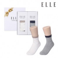 [엘르] 숙녀 양말 2족세트