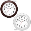 시닉스 우드 행운의 무소음벽시계 브라운(S400WA), 화이트(S400WW)