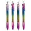 무지개3색UV터치펜 0.7mm