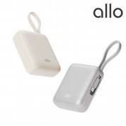 알로코리아 1001PPS 큐브 미니 초고속충전 일체형 보조배터리 35W 10000mAh