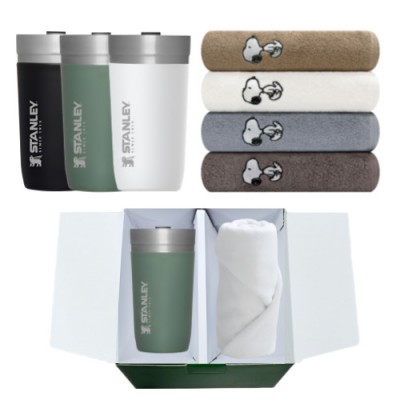 스탠리 고 진공 텀블러 송월 스누피 리버 선물세트