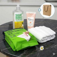 슈가버블 주방세제 크린랩 빨아쓰는 행주 주방4종세트