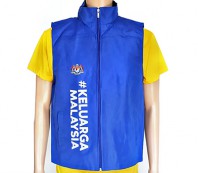 70_100프로폴리에스터캔버스선거조끼