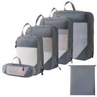 멀티 여행용 메쉬 압축 파우치 6set