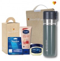 스탠리 4종세트 29호(고진공슬림보틀+바세린립밤+바세린핸드크림+바세린젤리)