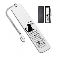 제이엘 선물상자 스틸 책갈피 북마크