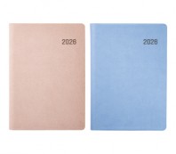 26년_25절 스프링 파스텔 엣지 다이어리 (스카이블루,블라썸)