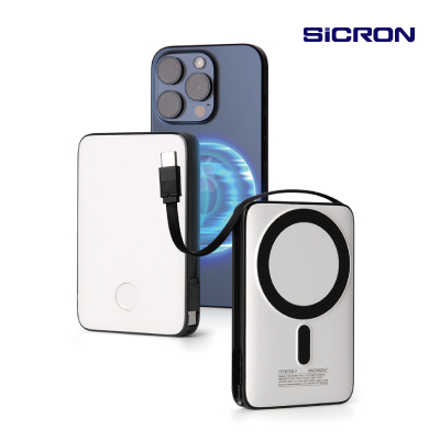 시크론 맥세이프 고속 PD 유무선 보조배터리 10,000mAh  MSQ-710 MAX 35W