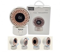 {토로스 LED탁상용 선풍기}충전식/벽걸이겸용/고급케이스포장/스티커 부착가능