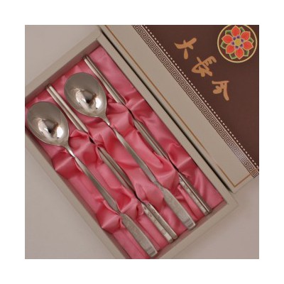 S-8 샤틴 대장금 수저세트(수저2벌+종이케이스)